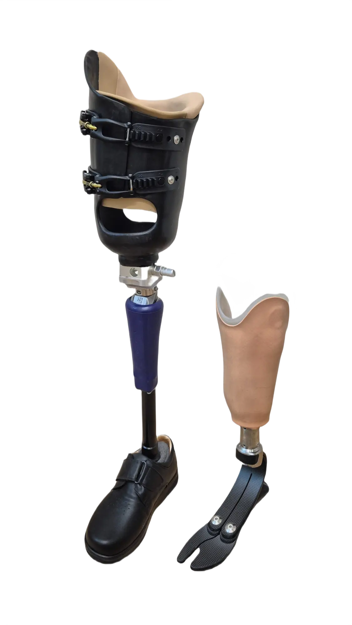 Prótesis transtibial y transfemoral